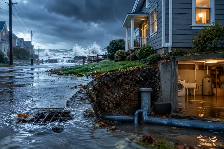 How to Prevent Sewer Backups in a Nor’easter Storm
