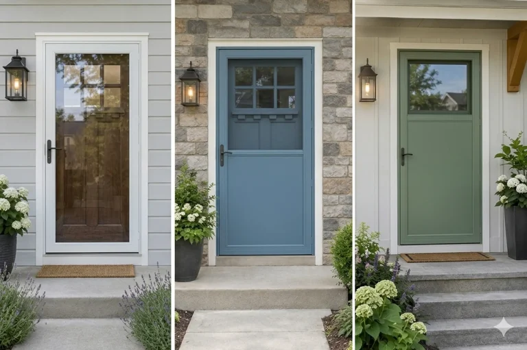 Storm Door Options: Full, Mid or High View. Which is best for you?